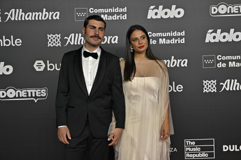 Imágenes de la alfombra roja de los premios 'Ídolo'