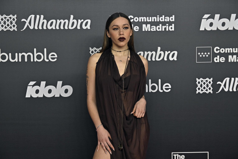 Imágenes de la alfombra roja de los premios 'Ídolo'