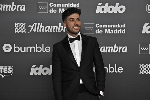 Imágenes de la alfombra roja de los premios 'Ídolo'