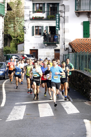 carrera en montaña de lesaka