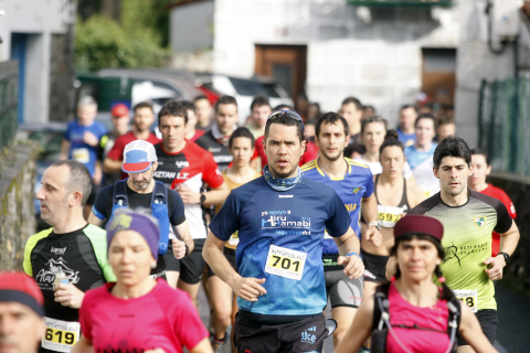 carrera en montaña de lesaka