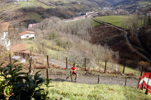 carrera en montaña de lesaka