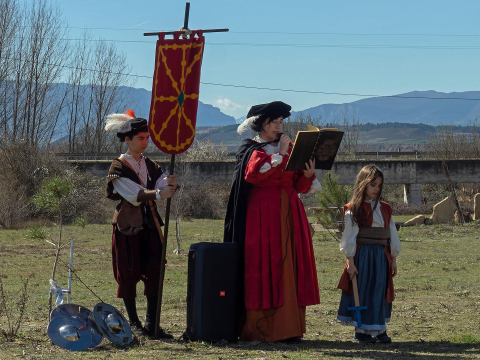 Homenaje a César Borgia en Viana