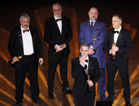 Fotos de los premiados en la gala de los Oscar