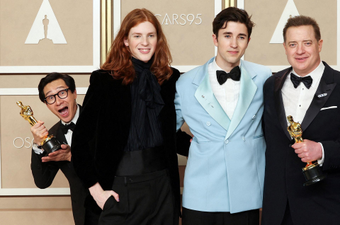 Fotos de los premiados en la gala de los Oscar