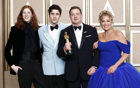 Fotos de los premiados en la gala de los Oscar