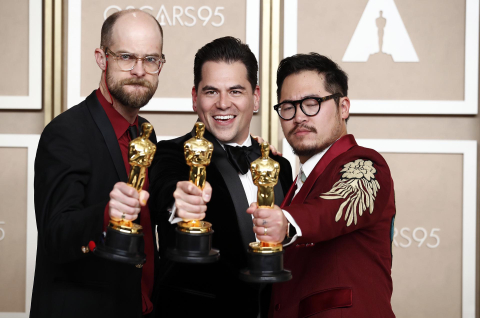 Fotos de los premiados en la gala de los Oscar
