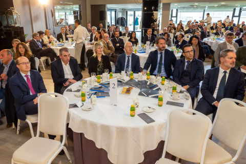 Fotografías del desayuno de trabajo con Rosa Carabel, CEO de Eroski.