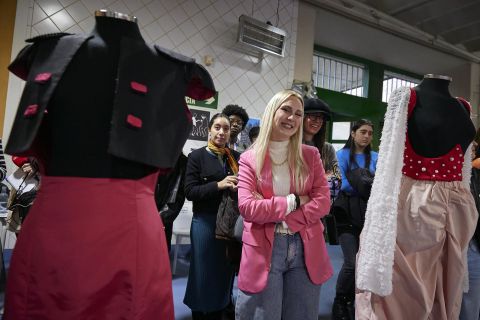 Fotos del desfile de la Asociación Síndrome de Down de Navarra, organizado por alumnado de María Ana Sanz.