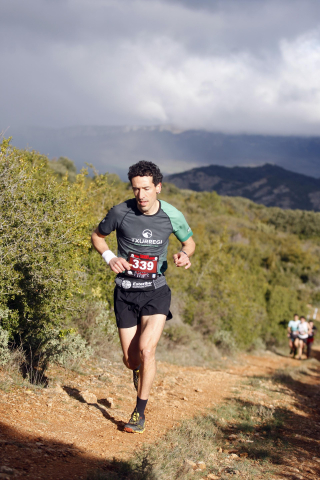 Fotos de los participantes en la Montejurra Trail.