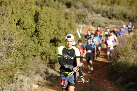 Fotos de los participantes en la Montejurra Trail.