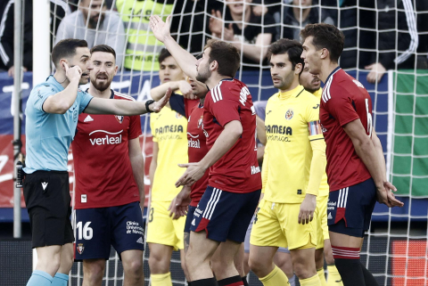 Fotos del Osasuna - Villarreal.