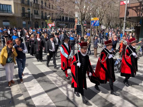 desfile cuerpo de ciudad