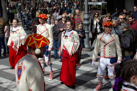 Pamplona celebra la declaración como Bien de Interés Cultural e Inmaterial del Cuerpo de Ciudad.