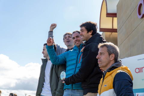 Participantes en la II Carrera de las Empresas - DN Management en Cordovilla.