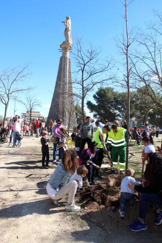 Celebración de la Fiesta del Árbol 2023 en Tudela.