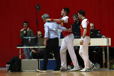 Fotos del encuentro del Parejas Altuna III - Tolosa 19 contra Elordi - Zabaleta 16