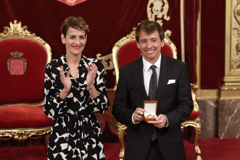 Entrega cruces Carlos III el Noble
