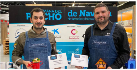 Semifinalista de la Semana del Pincho de Navarra 2023./