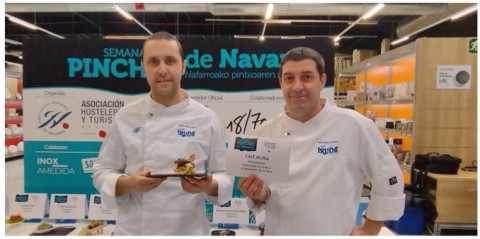 Semifinalista de la Semana del Pincho de Navarra 2023./