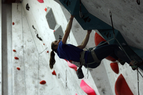 Fotos del Campeonato navarro de escalada de dificultad