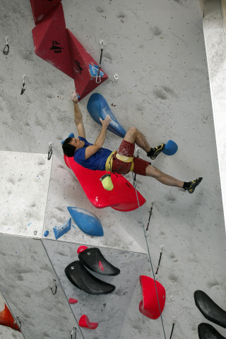 Fotos del Campeonato navarro de escalada de dificultad