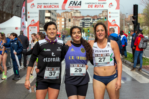 Fotos del Gran Premio Ciudad de Pamplona de Marcha y el Campeonato Navarro de Milla