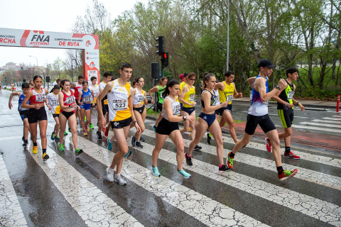 Fotos del Gran Premio Ciudad de Pamplona de Marcha y el Campeonato Navarro de Milla