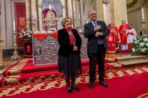 Fotos de la misa del cuarto peldaño de la escalera.
