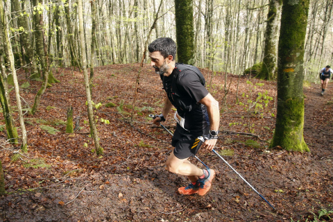 Fotos del Campeonato Navarro de trail running con subida al alto de Bargagain.