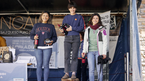 Fotos del Cross de la Almadía en Burgui.