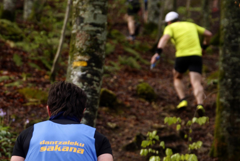 Fotos del Campeonato Navarro de trail running con subida al alto de Bargagain.