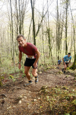 Fotos del Campeonato Navarro de trail running con subida al alto de Bargagain.