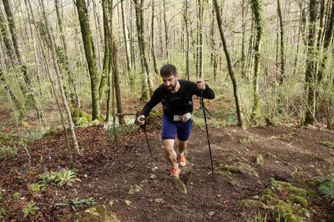 Fotos del Campeonato Navarro de trail running con subida al alto de Bargagain.