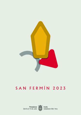 Cartel finalista San Fermín 2023.