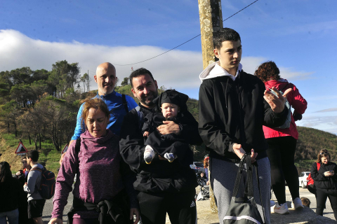 Fotos de la romería a la Virgen de Ujué.