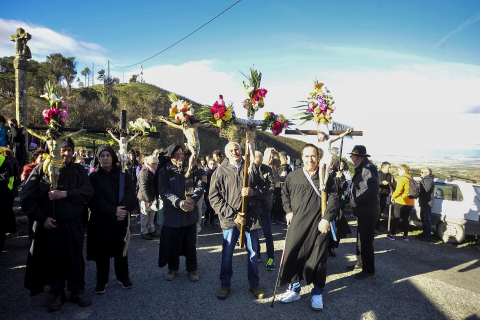 Fotos de la romería a la Virgen de Ujué.