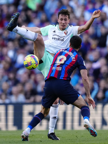 Fotos del Barcelona - Osasuna.