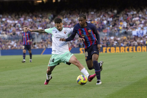 Fotos del Barcelona - Osasuna.