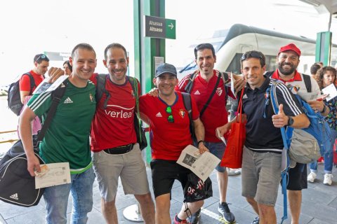Osasuna aficionados