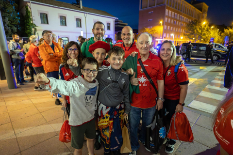 Tren Pamplona Osasuna Copa del Rey