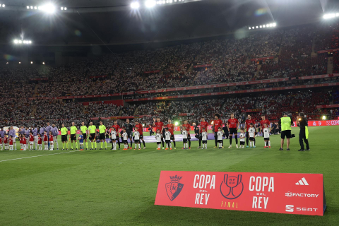 Fotos de la final de la Copa del Rey Real: Madrid - Osasuna.
