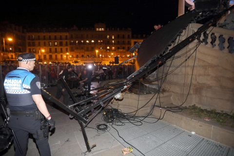 Un golpe de viento parece estar detrás del suceso