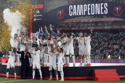 Fotos de la final de la Copa del Rey 2023: Real Madrid - Osasuna.