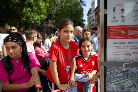 Recepción del Gobierno de Navarra a Osasuna