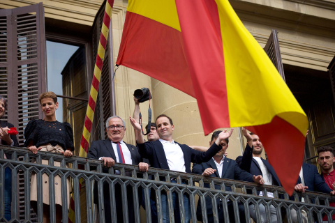 Recepción del Gobierno de Navarra a Osasuna