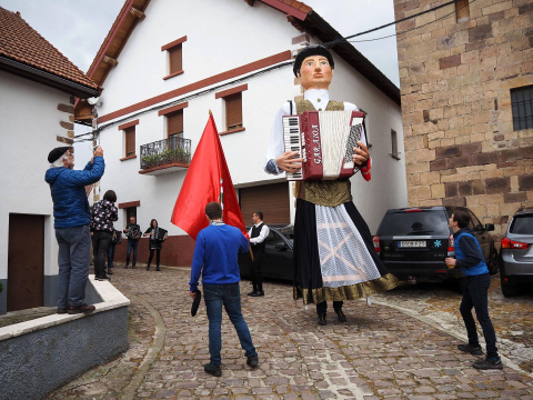 Fotos del Día del acordeón en Garaioa