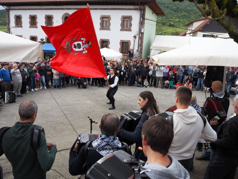 Fotos del Día del acordeón en Garaioa