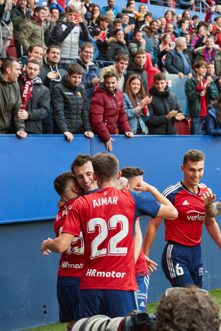 Fotos del partido Osasuna - Almería.