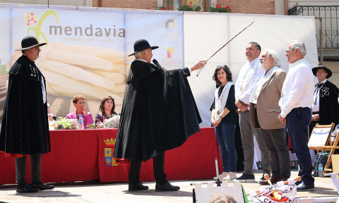 Fotos del XXXI Capítulo de la Cofradía del Espárrago de Navarra en Mendavia.